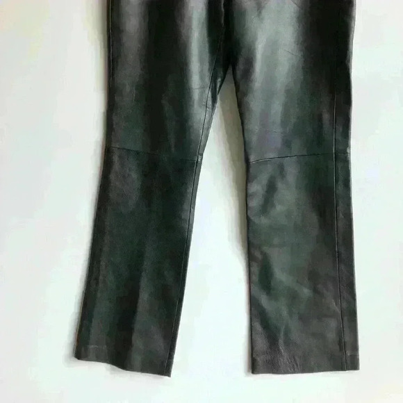 REM Garson Straight Leg Leather Pants - Picture 3 of 9